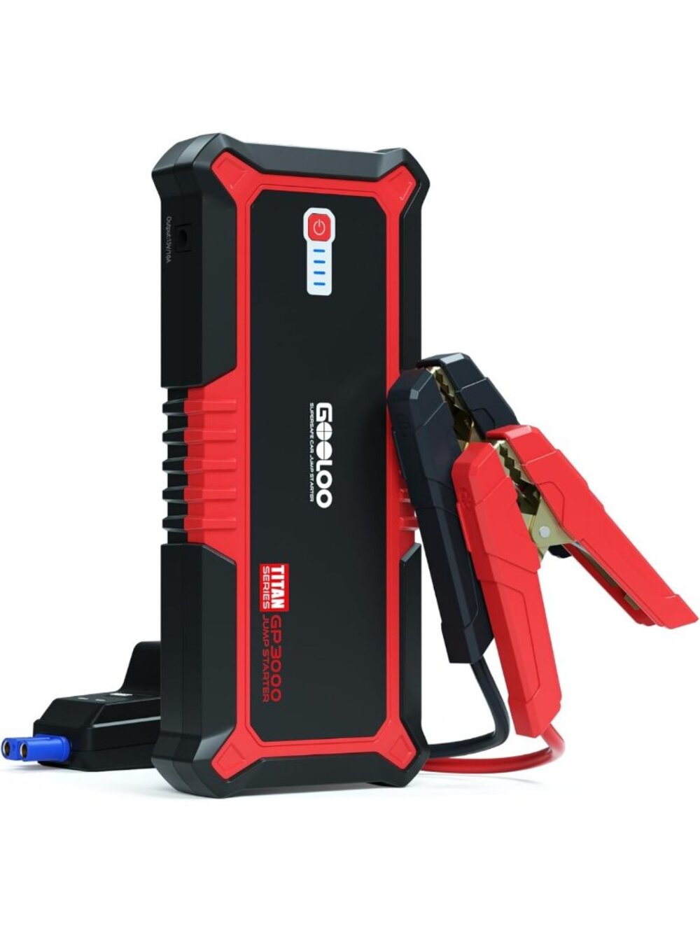 High-Power 3000A Jump Starter for Cars, SUVs & Trucks - 9L Gas/7L Diesel